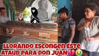 Con el Corazon En Mil P3DAZOS😭Doña ESTELA Y PONCHO Escogen Llorando el ATAÚD De Don JUAN💔😔