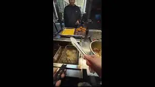 POV Livestream | Vendor Frying Chicken Fillets in Hot Oil | Real-Time Street Food Prep