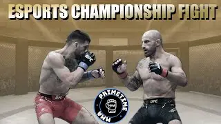 MY ESPORTS UFC 5 CHAMPIONSHIP FIGHT (HIGH COMP LEAGUE) - Self Fight Review/Breakdown