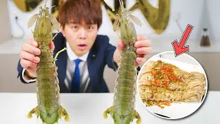 用市场上最大的皮皮虾做椒盐皮皮虾是什么滋味，两只就吃饱了