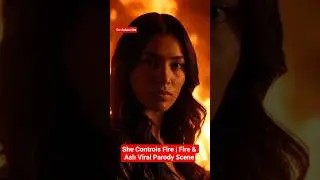 She Controls Fire | Fire & Ash Viral Parody Scene #avatar #movie #shorts