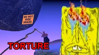 What playing Getting Over It for 60 hours does to a man