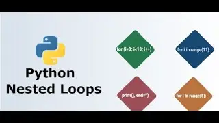 Nested For Loops & While Loops in Python