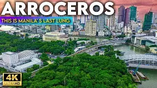Is Manila's LAST FOREST Worth Visiting? FREE!  [4K] | Arroceros, Manila Philippines Walking Tour