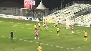 Le but de Dal&eacute; &agrave; Ajaccio (2015/2016)