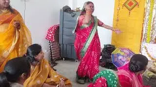 #राधारानी का मनभावन भजन// नये लांगूर भजन पर [लाल चूनरीया सफेद फूलना]@Luxmirasilaharyana 