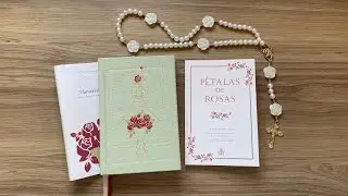 Resenha: Manual do Devoto de Santa Teresinha do Menino Jesus + Pétalas de Rosas - Domus Aurea