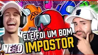Então é isso que eles jogam juntos KKKKK | Tripulantes | Polus (Among Us) | Neko [SUUS REACT]
