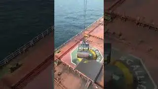 Loading at sea