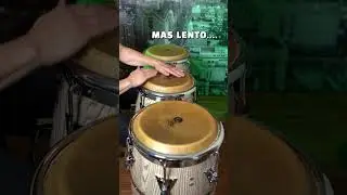 Congas | Variacion de MerenSongo 🔥🔥🔥💎✅👌#percussion #conga #shorts