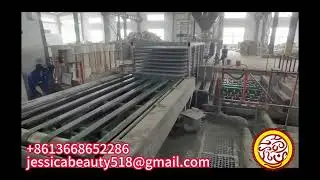 mgo board production line magnesite fireproof decorative board making machine