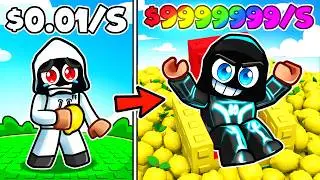 $0 To $100 BILLION By SELLING LEMONS in Roblox!