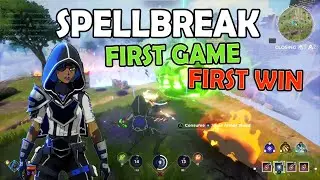 SPELLBREAK - First Game First Victory! PS4 Pro Abyssal Marauder Gameplay
