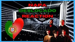 🇵🇹 NAPA - Deslocado | REACTION Eurovision 2025 Portugal