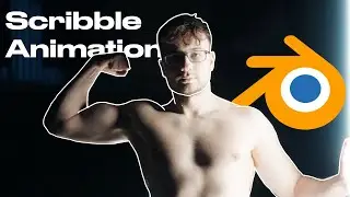 How to Draw 2D Scribble Animations OVER a Video in Blender!?