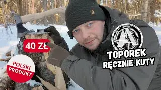 RĘCZNIE KUTY TOPOREK w cenie siekierki z marketu