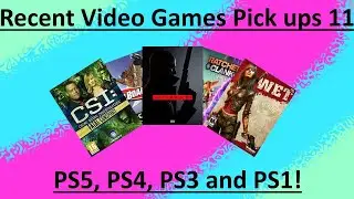 Recent Video Game Pickups 11 (PS5, PS4, PS3 and PS1)