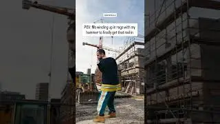 Go home!!! #constructionsite #construction #contractor #memes #adamsandler #happygilmore