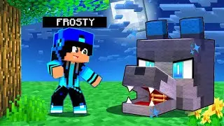 CHOP BUILT A SUPER SECRET HOUSE IN MINECRAFT