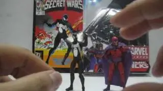 2009 Hasbro Marvel Universe Secret Wars &mdash; Магнето и Человек-паук в черном костюме