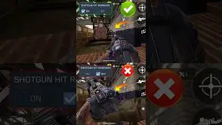 Shotgun Remainder Setting in CODM 🔥Codmobile | CODM Setting #shorts #codmbr #codm90fps #ff #codm