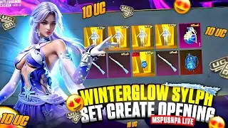 🥵10 UC ULTIMATE SET | MOST LUCKIEST CRATE OPENING WATCH TILL END | HARD LUCK🥵 #bgmi #montage 