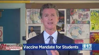 California Pushes Vaccine Mandate For Eligible Schoolchildren, 1st State In US To Do So