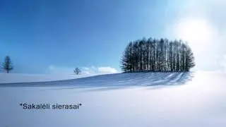 Kalėdinės dainos. Sakalėli sierasai