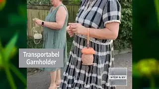 Transportabel garnholder