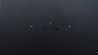1996 air force flight IFO - 21 crash Animation 