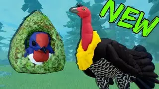 НОВЫЙ Мегапод на семействе Пернатых + НОВЫЕ гнезда!!!