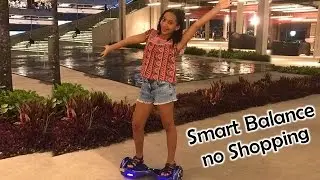 ANDANDO HOVERBOARD NO SHOPPING