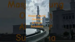 Megahnya Masjid Agung Oesman Al-Khair Sukadana Kalbar# masjidmegah#sukadana