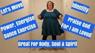 Power Dance Exercise to energise your spirit, soul and mind - #Christian #identitiy #highenergy