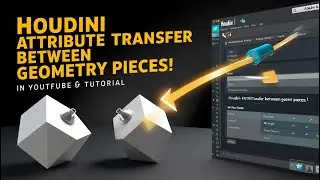 How to Transfer Attributes Between Geometry Pieces in Houdini
