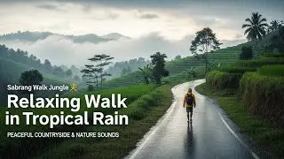 Pure Nature ASMR &ndash; Jungle Walk in Soothing Rain #NatureASMR #RelaxingRain #ForestSounds