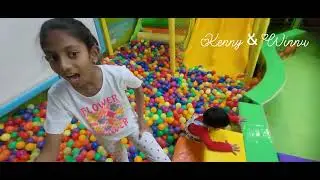 Virtual Mall Uppal . kenny & winnu enjoying.