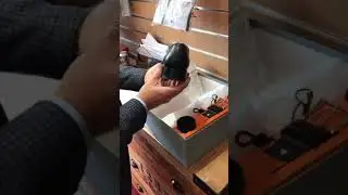 Bespoke shoes unboxing- blue two tone brogues
