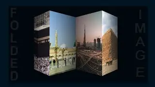 Build Folded Images Animated Gallery | Using HTML CSS & Javascript | Coding Script