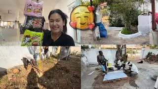 |Making Flag Holder for our home || Unboxing Amazon parcel 📦 😊