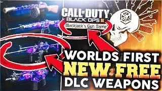 WORLDS FIRST *NEW* FREE DLC WEAPONS GUN GAME FLAWLESS IN BLACK OPS 3! (NEW BO3 DLC WEAPONS)