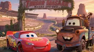 Lost Speedway: McQueen & Mater Face The Ghost Car's Guardian!
