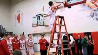 Forreston Basketball 2011 Regional Champs-Cutting Down The Net!