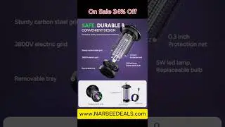 Buzbug LED Bug Zapper Indoor Outdoor