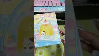 Slow unboxing Sanrio blind box #asmr #tiktok #shorts #cinnamoroll #pompompurin #sanrio #mysterybox