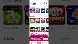 Use my refail code 50rs free mpl bouns cash...