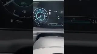 Hyundai Santa Cruz Temperature Mystery: Gauge vs. Infotainment Screen!  #cars #hyundaisantacruz