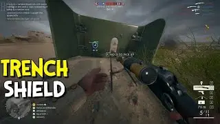 ►Battlefield 1 - Trench Shield Mechanic(Scout gadget) | 🎮 Battlefield HQ