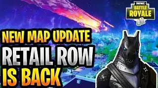 Fortnite New Update (Retail Row Is Back) Season 10 Map Changes (And Update to B.R.U.T.E)