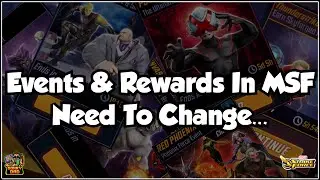 MSF's Biggest Shill Cracks! | Events , Rewards, & The Economy | Marvel Strike Force | MSF